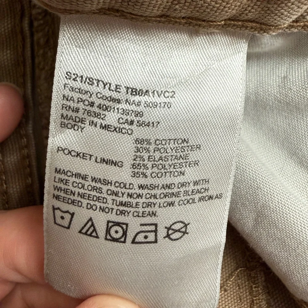 Timberland PRO Flex Straight Fit Pants 36x30 Tan Brown Workwear Utility Rugged